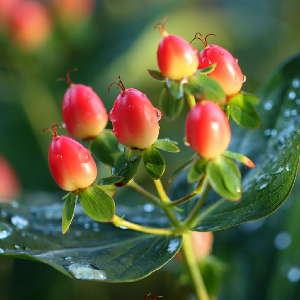 Hypericum inodorum Magical Red Flame - Millepertuis