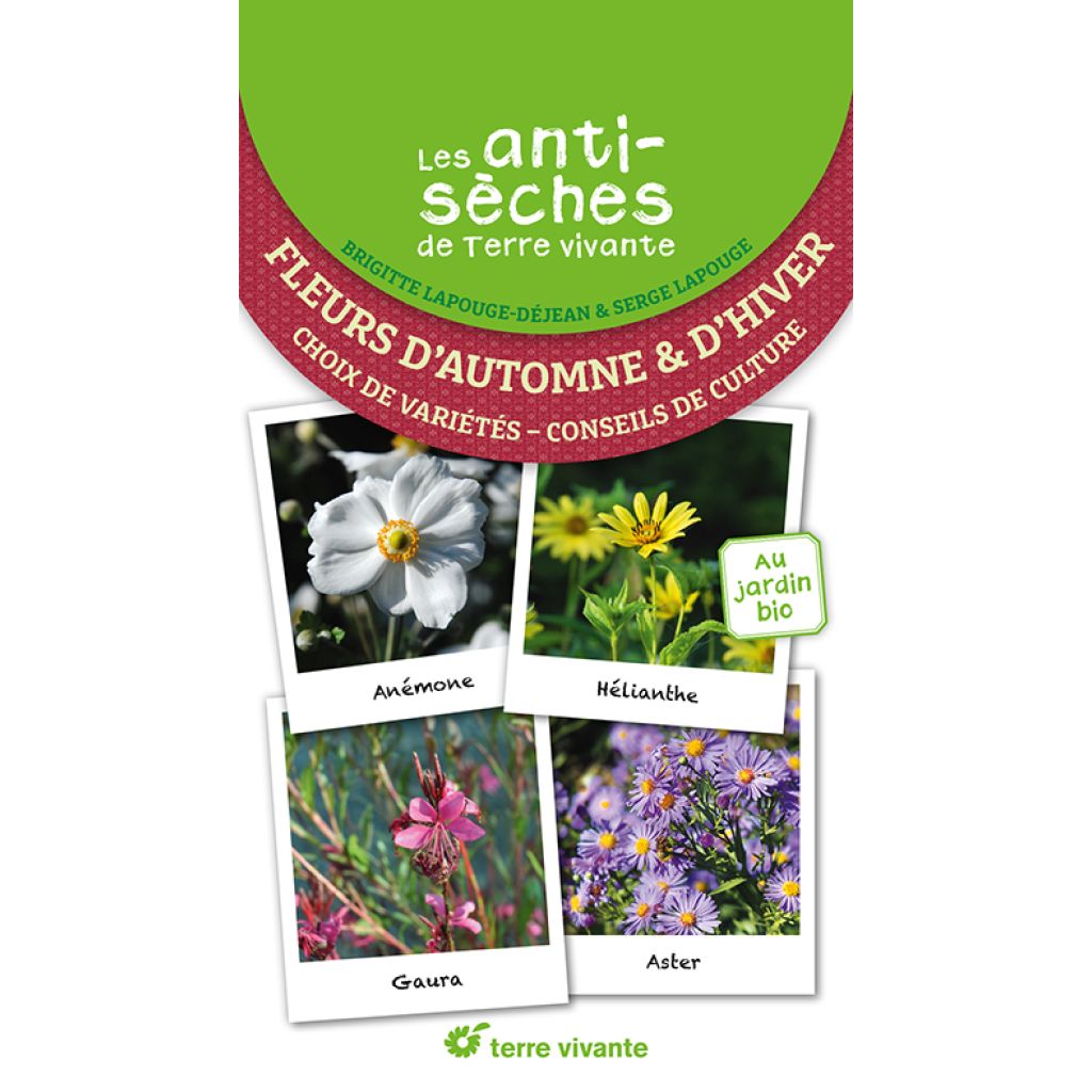 Les antisèches de Terre vivante : Fleurs d'automne et d'hiver