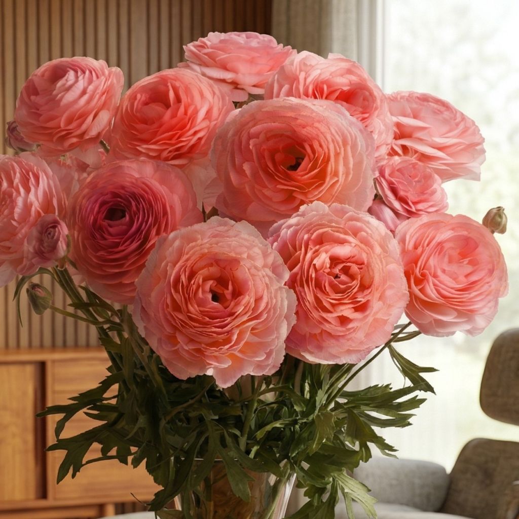 Renoncule des fleuristes Romance Nohant – Ranunculus asiaticus